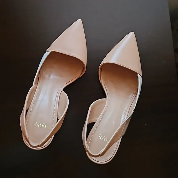 BOSS Women high heel Shoes Neutral Beige suze EU 40 - Picture 11 of 13